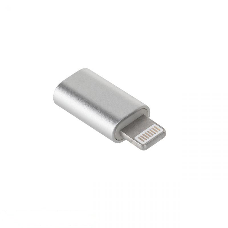 ML-0851W . Αντάπτορας MicroUSB σε Lightning Port (iPhone) Λευκός