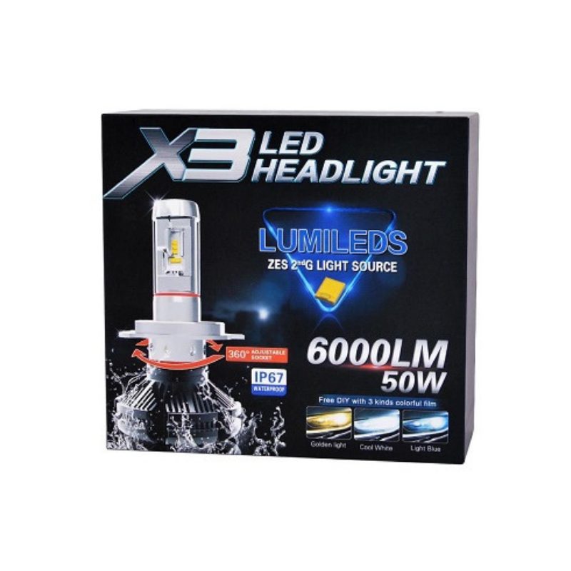 Λάμπες LED - Headlights - Η7 - X3 - 239171