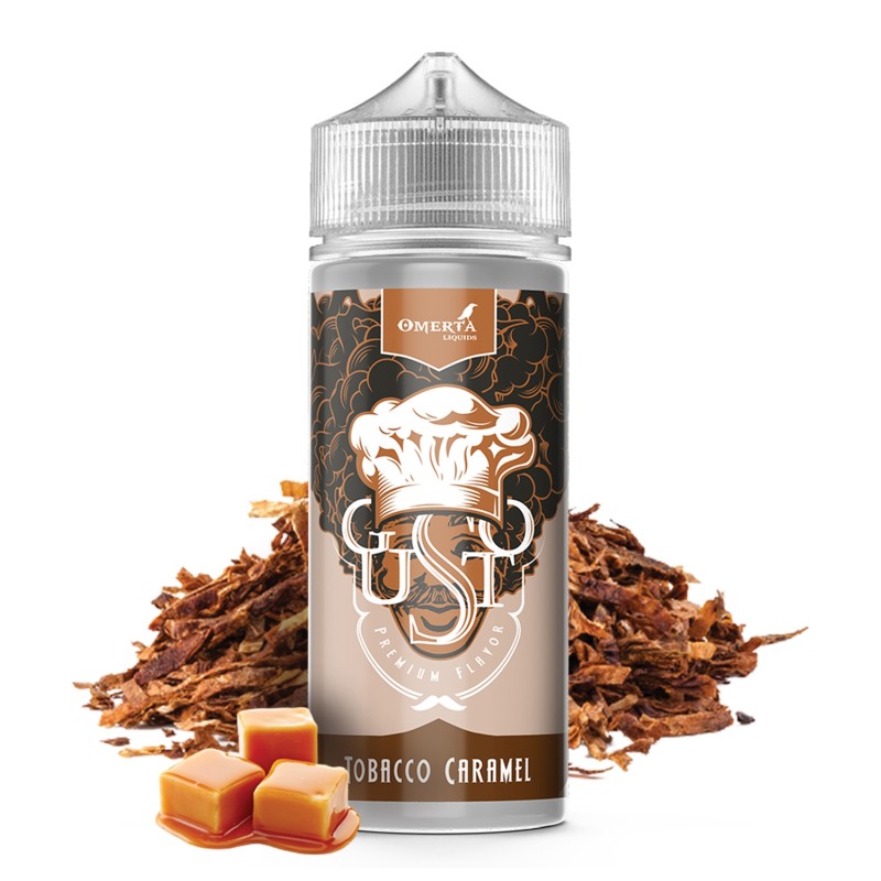 Omerta Flavor Shot Gusto Tobacco Caramel 30ml/120ml