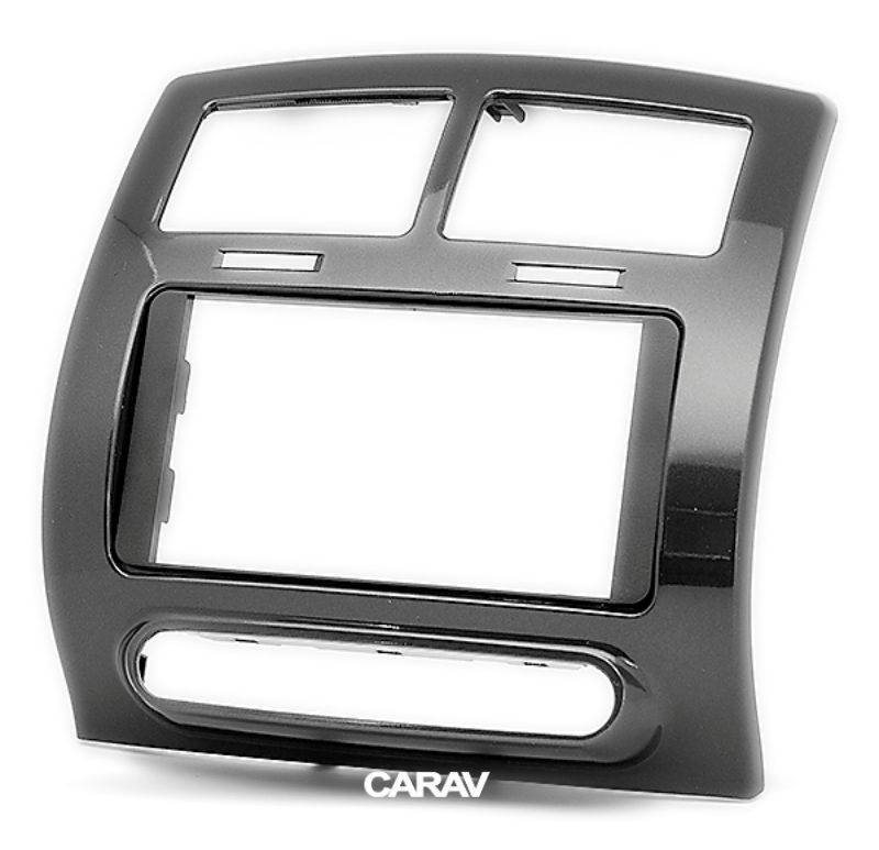 CARAV Industries Inc. Πρόσοψη 2din Toyota Urban Cruiser '08-'14 (Μαύρο γυαλιστερό) 11.166