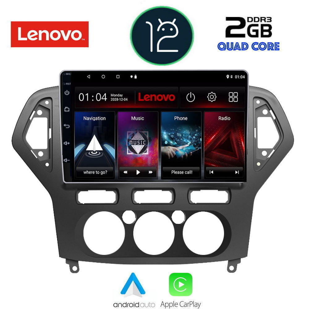 LENOVO LVB 4162_CPA A/C (10inc) MULTIMEDIA TABLET OEM FORD MONDEO mod. 2007-2011