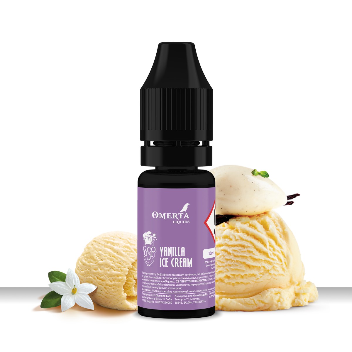 Omerta Gusto Vanilla Ice 10ml 3mg