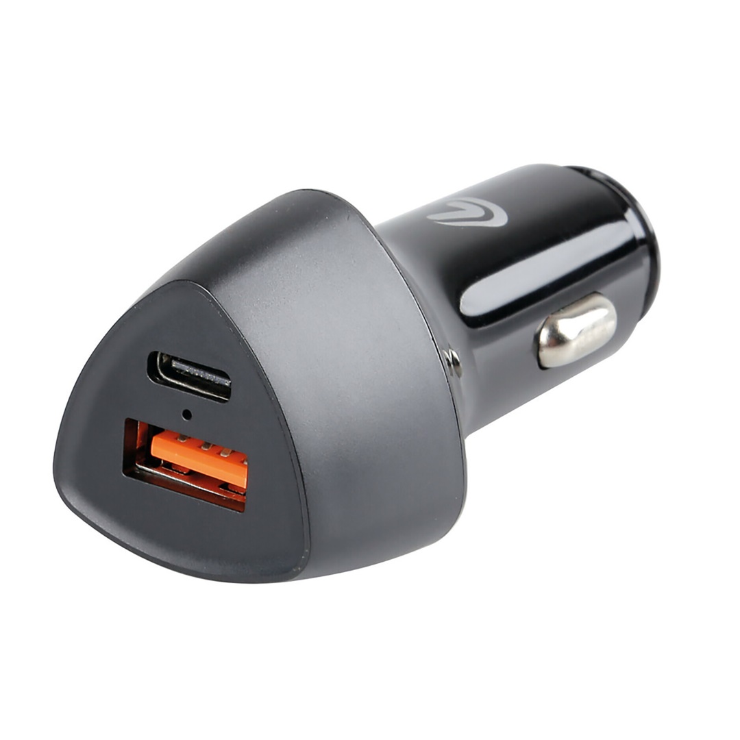 L3871.6/T ΦΟΡΤΙΣΤΗΣ ΑΝΑΠΤΗΡΑ ΜΕ 2 USB-C/USB- A 12/24V 36W LED FAST CHARGE