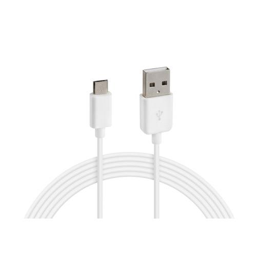 L3888.4/T ΚΑΛΩΔΙΟ ΦΟΡΤΙΣΗΣ ΚΑΙ ΣΥΓΧΡΟΝΙΣΜΟΥ MICRO USB 100cm ΛΕΥΚΟ BLUE LINE