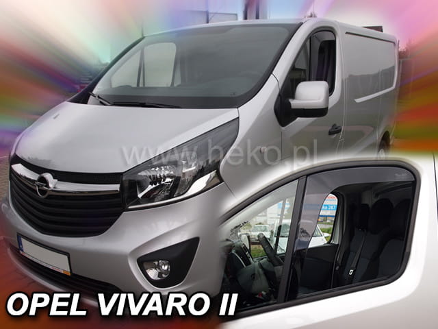 ΑΝΕΜ.27189/VAN ΑΝΕΜΟΘΡΑΥΣΤΕΣ ΓΙΑ OPEL VIVARO 2014+ / RENAULT TRAFIC 2014+ /FIAT TALENTO 2016+ ΖΕΥΓΑΡΙ ΑΠΟ ΕΥΚΑΜΠΤΟ ΦΙΜΕ ΠΛΑΣΤΙΚΟ HEKO - 2 ΤΕΜ.