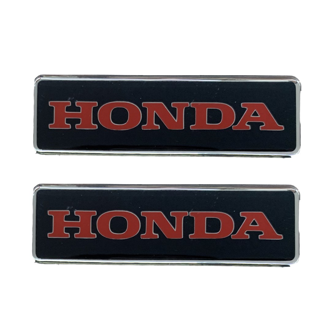 LOGO.HONDA-RXCCA HONDA ΣΗΜΑΤΑ ΒΙΔΩΤΑ 10 Χ 3 cm ΕΠΟΞΕΙΔΙΚΗΣ ΡΥΤΙΝΗΣ (ΥΓΡΟ ΓΥΑΛΙ) ΣΕ ΜΑΥΡΟ/ΚΟΚΚΙΝΟ ΓΙΑ ΠΑΤΑΚΙΑ - 2 ΤΕΜ.