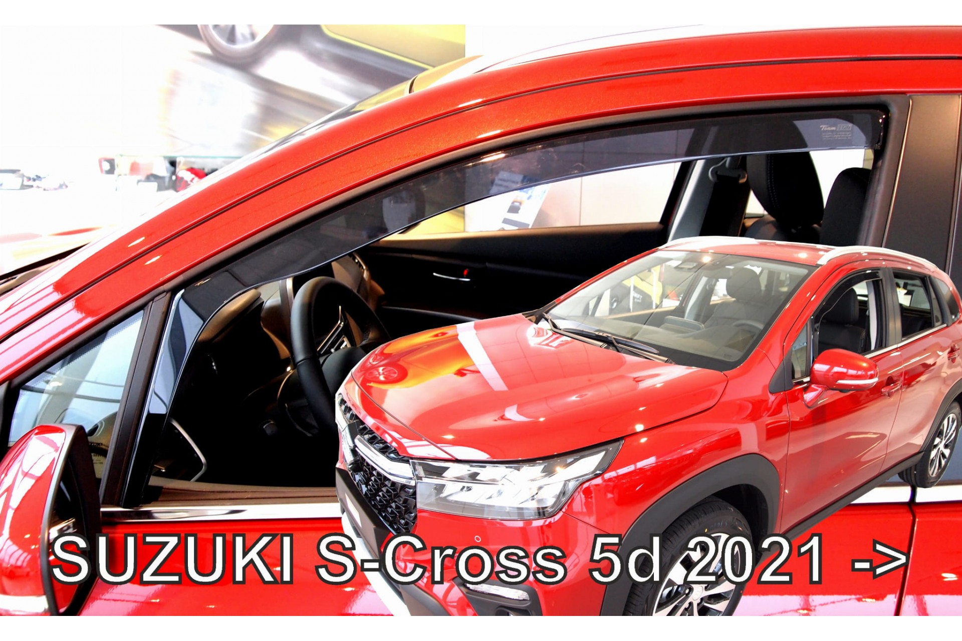 ΑΝΕΜ.SET28659 ΑΝΕΜΟΘΡΑΥΣΤΕΣ ΓΙΑ SUZUKI S-CROSS 5D 2021+ ΣΕΤ ΑΥΤΟΚΙΝΗΤΟΥ ΑΠΟ ΕΥΚΑΜΠΤΟ ΦΙΜΕ ΠΛΑΣΤΙΚΟ HEKO - 4 ΤΕΜ.