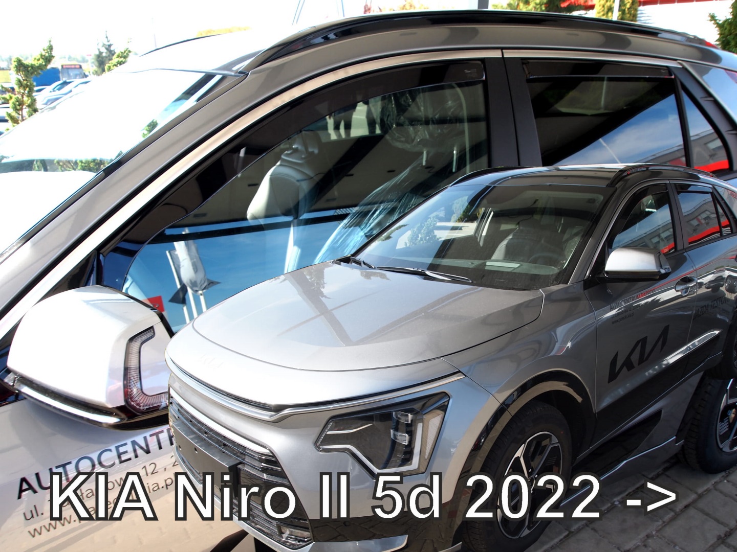 ΑΝΕΜ.SET20198 ΑΝΕΜΟΘΡΑΥΣΤΕΣ ΓΙΑ KIA NIRO 5D 2022+ ΣΕΤ ΑΥΤΟΚΙΝΗΤΟΥ ΑΠΟ ΕΥΚΑΜΠΤΟ ΦΙΜΕ ΠΛΑΣΤΙΚΟ HEKO - 4 ΤΕΜ.