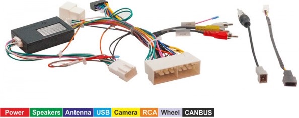 CARAV Industries Inc. Φίσα 16pin για multimedia με Canbus Box για Hyundai '17> 16.120