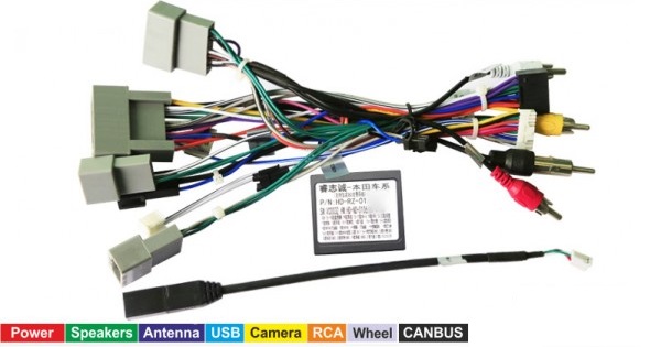 CARAV Industries Inc. Φίσα 16pin για multimedia με Canbus Box για Honda 2012-2021 16.163