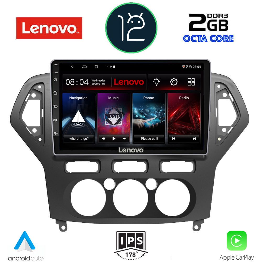 LENOVO LND 4162_CPA A/C (10inc) MULTIMEDIA TABLET OEM FORD MONDEO mod. 2007-2011