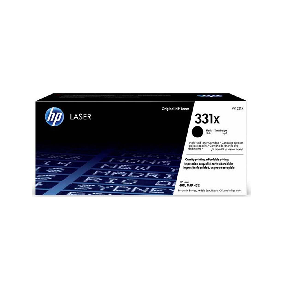 HP 331X Black LaserJet Toner Cartridge (15k) (W1331X) (HPW1331X)