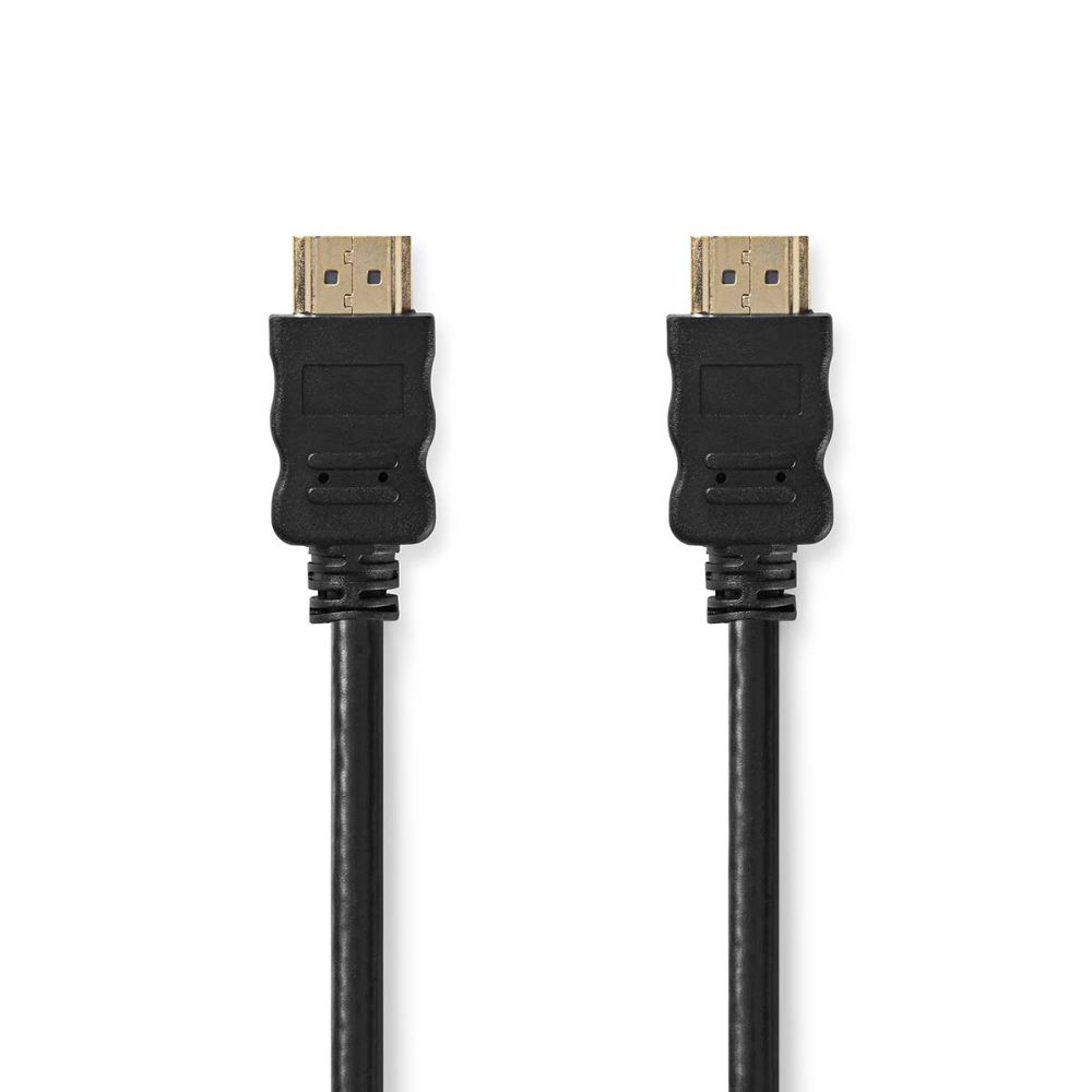 Nedis High Speed HDMI™ Cable 0.50 m Black (CVGT34000BK05) (NEDCVGT34000BK05)