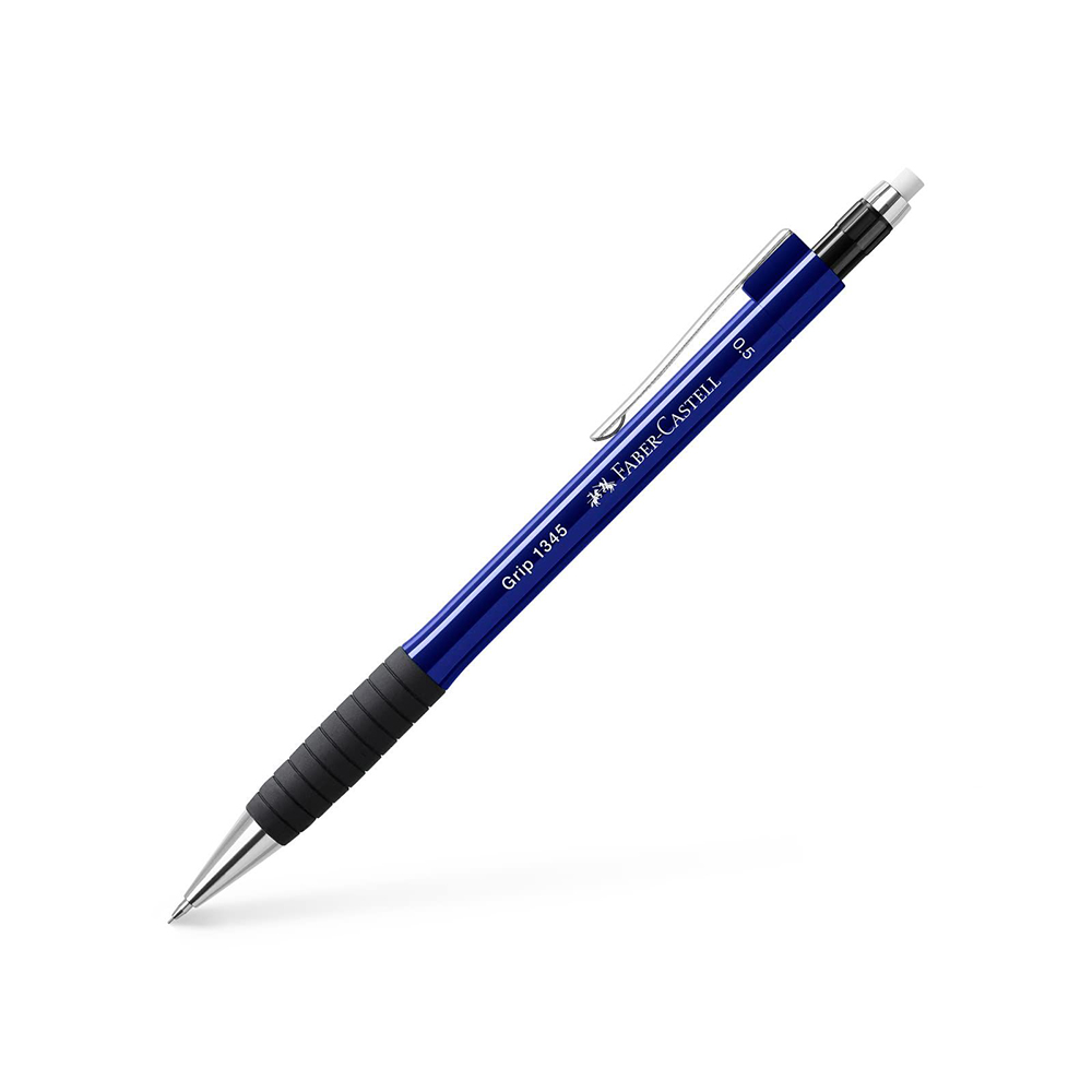 Faber-Castell Μηχανικό Μολύβι 0.5mm με Γόμα - Μπλε Σκούρο (134555) (FAB134555)