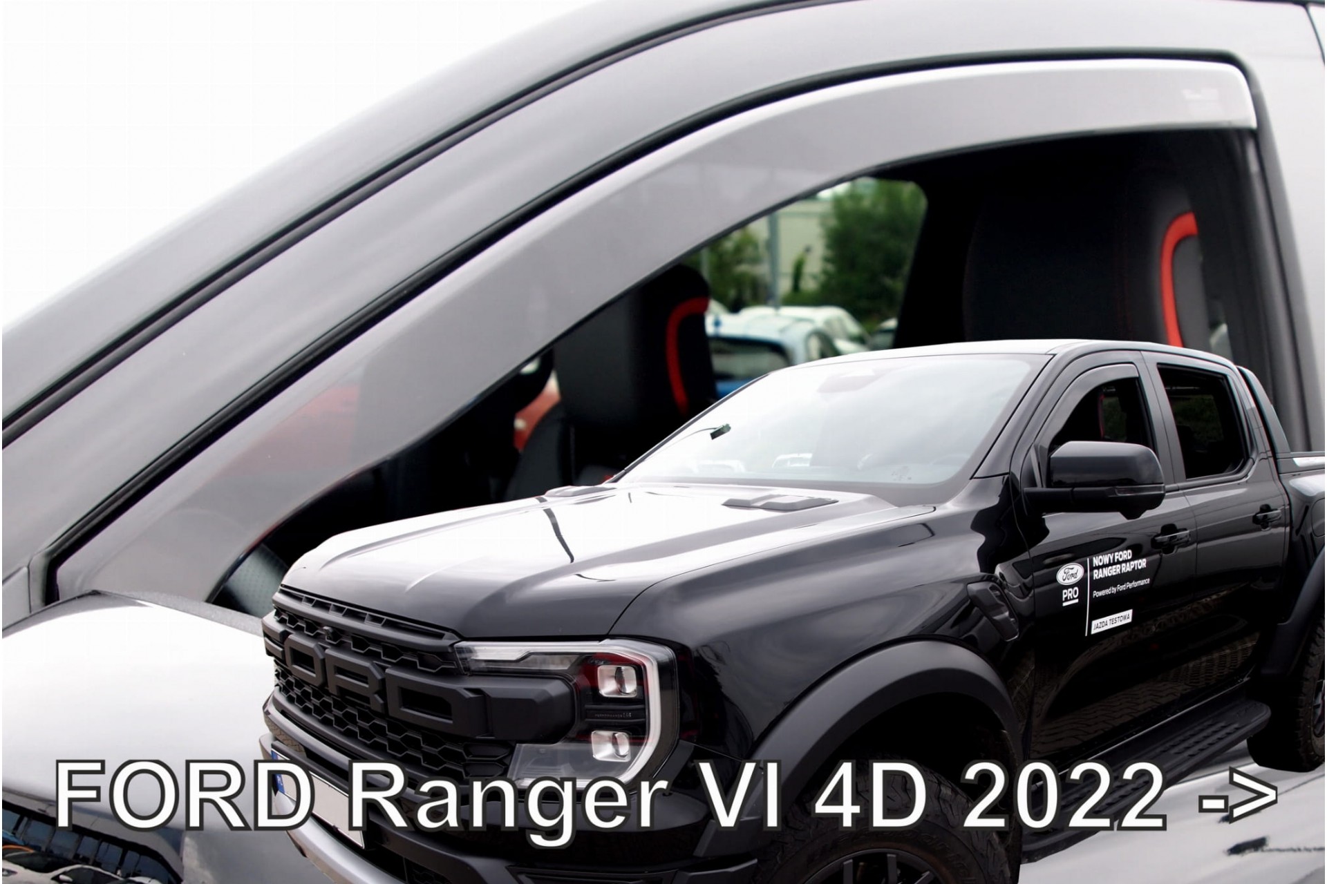 ΑΝΕΜ.15346 ΑΝΕΜΟΘΡΑΥΣΤΕΣ ΓΙΑ FORD RANGER 4D 2022+ /RAPTOR 2022+ ΖΕΥΓΑΡΙ ΑΠΟ ΕΥΚΑΜΠΤΟ ΦΙΜΕ ΠΛΑΣΤΙΚΟ HEKO - 2 ΤΕΜ.