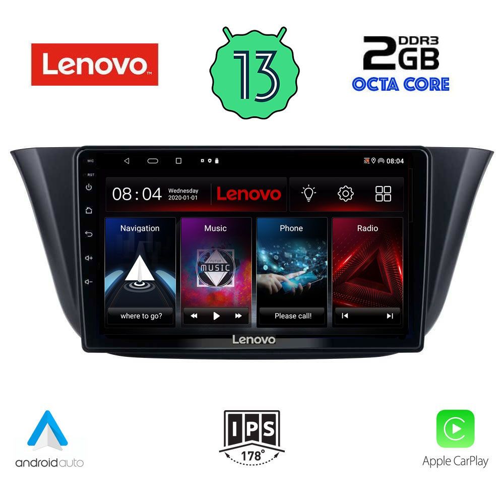 LENOVO LVF 7265_CPA (9inc) MULTIMEDIA TABLET for IVECO DAILY mod. 2014&gt;