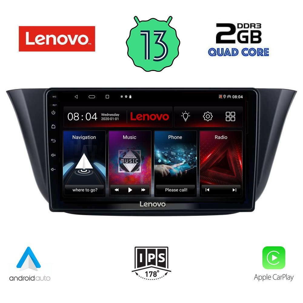 LENOVO LVD 4265_CPA (9inc) MULTIMEDIA TABLET for IVECO DAILY mod. 2014&gt;