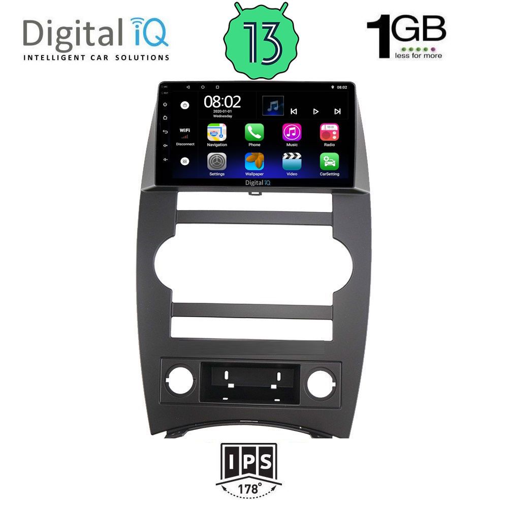 DIGITAL IQ RSA 1274_GPS (9inc) MULTIMEDIA TABLET OEM JEEP COMMANDER mod. 2007-2009