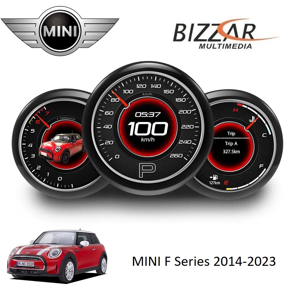 Mini Cooper f Series Digital lcd Instrument Cluster 12.3 με hd Οθόνη 1920*720 u-dic-Mnc14