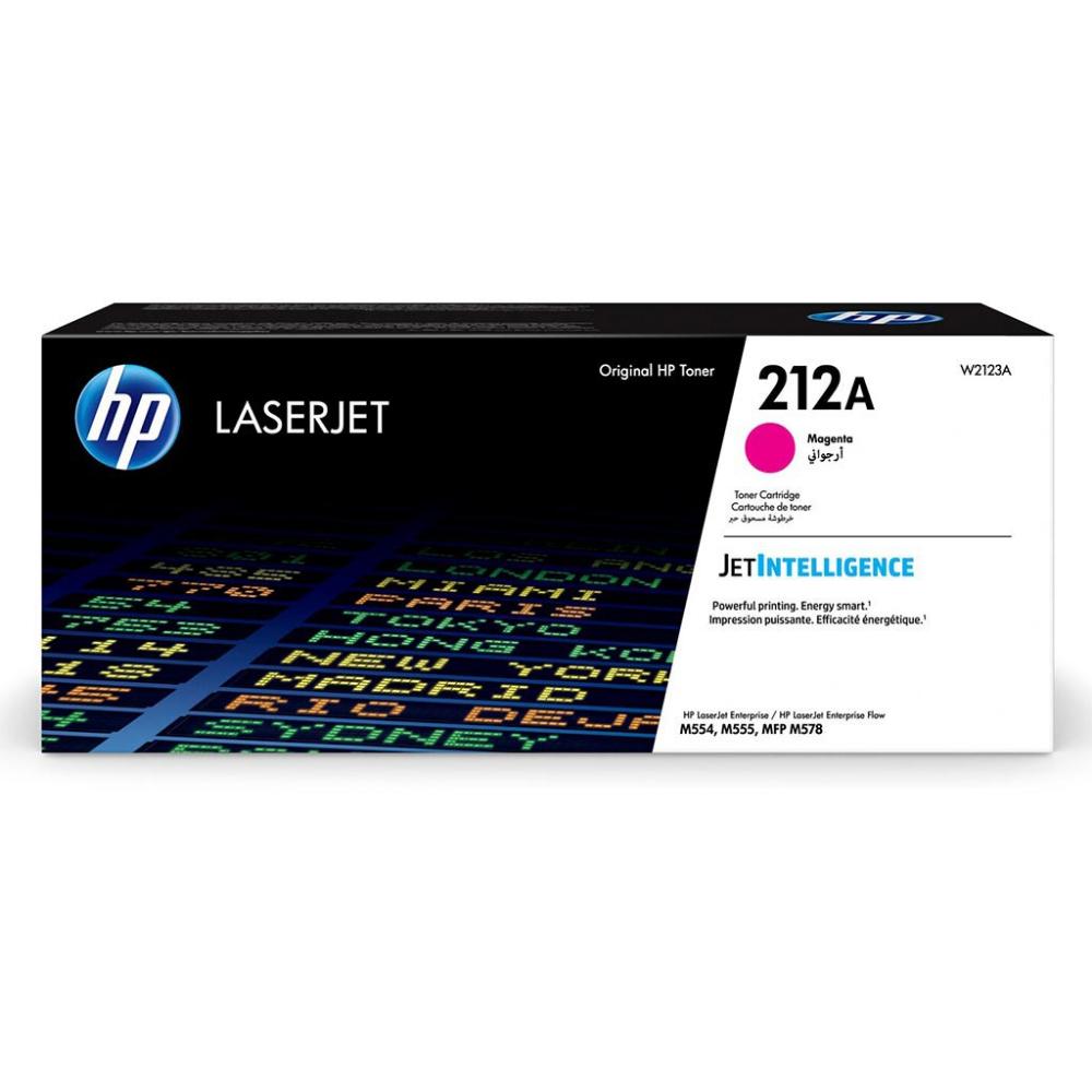 HP 212A Original LaserJet Toner Cartridge Magenta (W2123A) (HPW2123A)