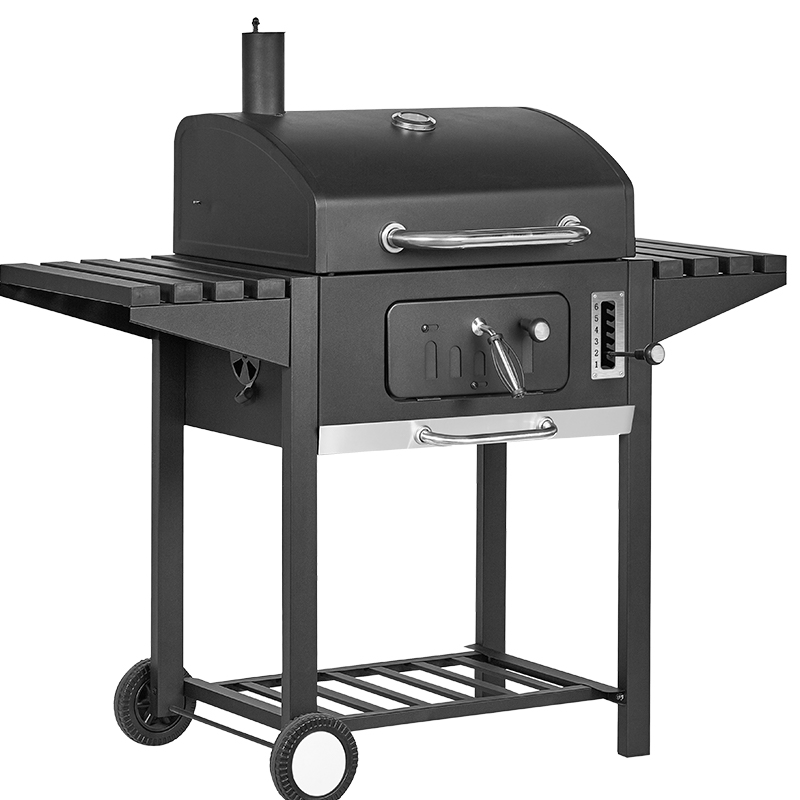 BORMANN ELITE BBQ1940 Bormann Elite BBQ1940 Ψησταριά Κάρβουνου-Καπνιστήρι 60x45,με Θερμόμετρο, Ρυθμιζόμενη Βάση 6 Θέσεων