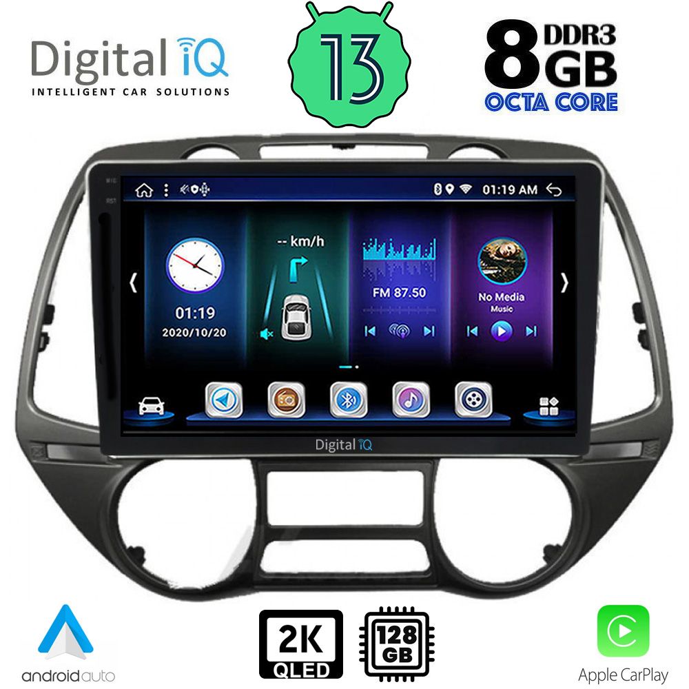 DIGITAL IQ BXD 11226_CPA (9inc) MULTIMEDIA TABLET OEM HYUNDAI i20 mod. 2008-2013