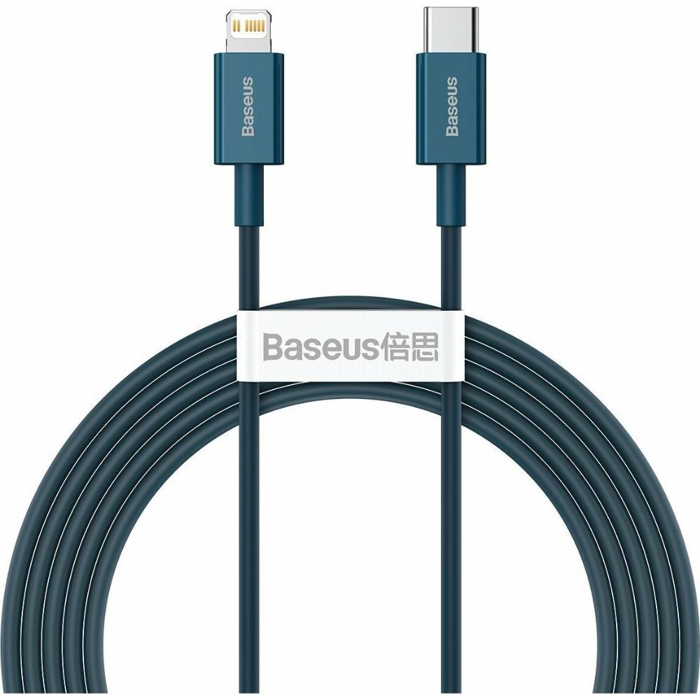 Baseus Superior Series Cable USB-C to iP 20W PD 2m blue (CATLYS-C03) (BASCATLYS-C03)