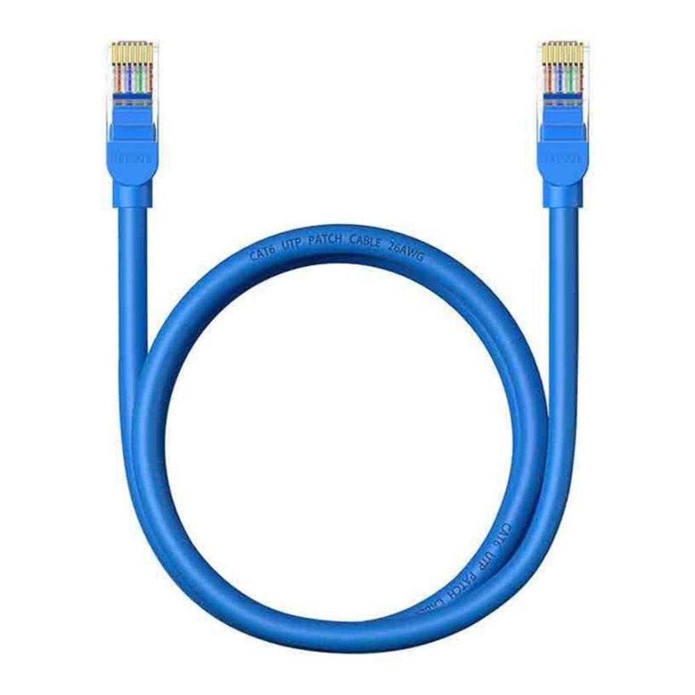 Baseus Round Cable Ethernet RJ45 Cat.6 1m blue (B00133204311-01) (BASB00133204311-01)