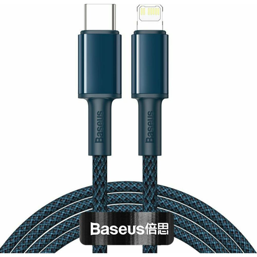 Baseus High Density Braided Cable Type-C to Lightning PD 20W 2m blue (CATLGD-A03) (BASCATLGD-A03)