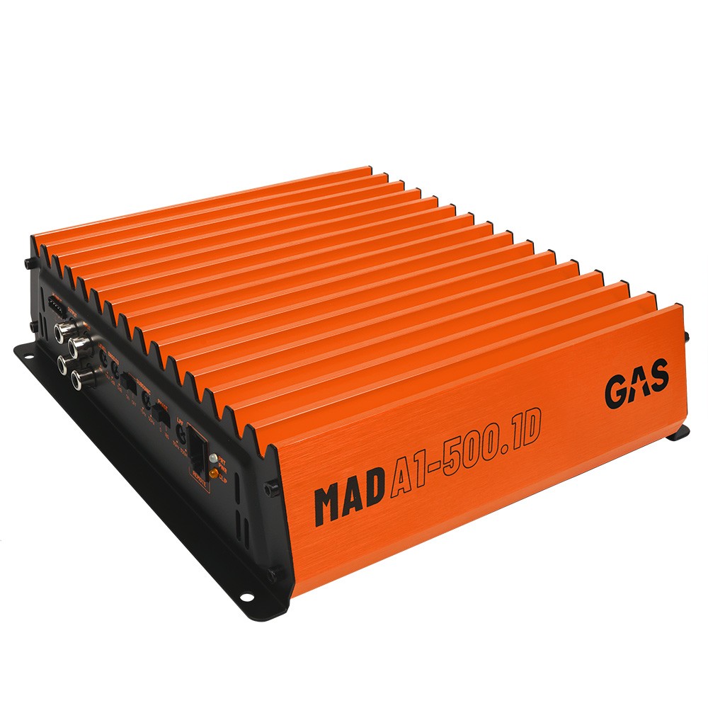 Gas Audio Power Monoblock amplifier αυτοκινήτου Gas Audio Power MAD A1-500.1D