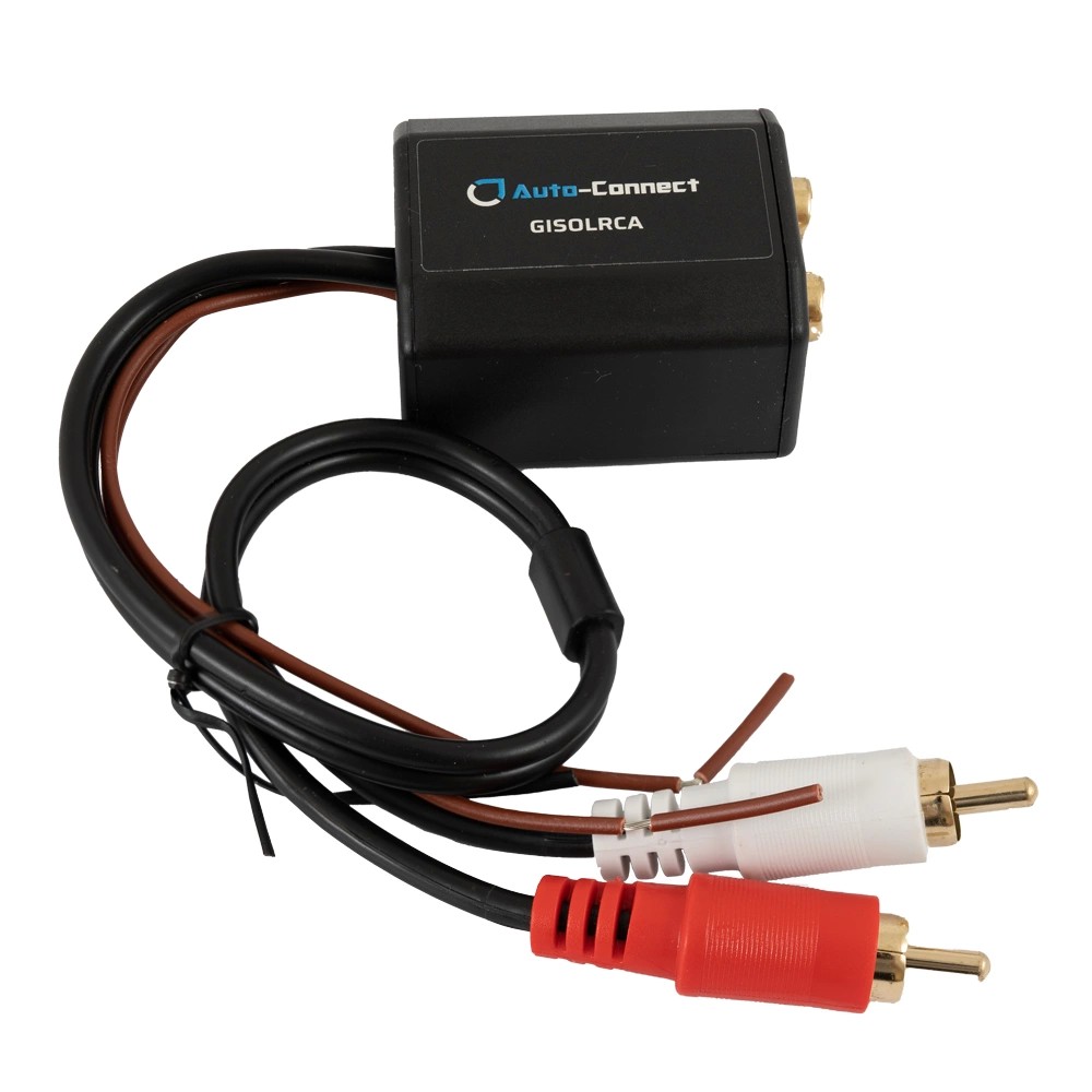 Auto-Connect Αντιπαρασατικό Ground Loop Isolator 2RCA-2RCA Auto-Connect 720GISOLRCA