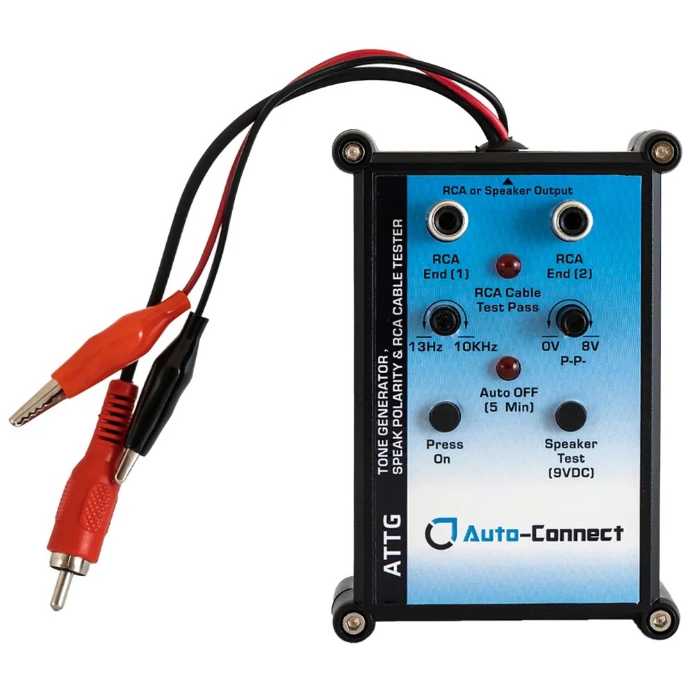 Auto-Connect Γεννήτρια δοκιμής ήχου για RCA/High Level Auto-Connect 720ATTG