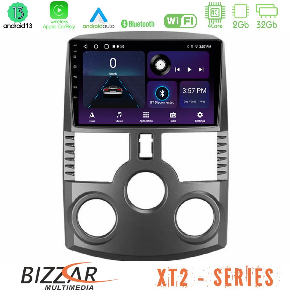 Bizzar xt2 Series 4core Android13 2+32gb Daihatsu Terios Navigation Multimedia Tablet 9 u-xt2-Dh0001