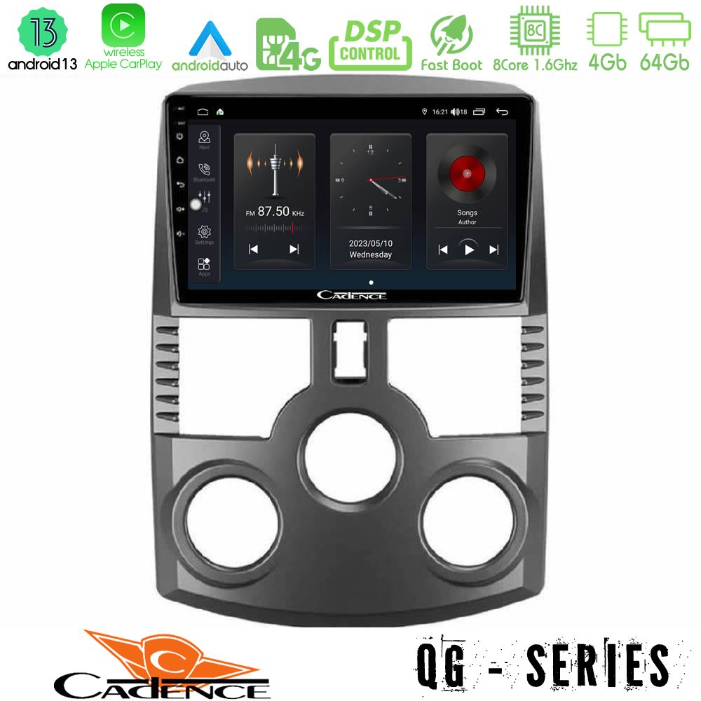 Cadence qg Series 8core Android13 4+64gb Daihatsu Terios Navigation Multimedia Tablet 9 u-qg-Dh0001