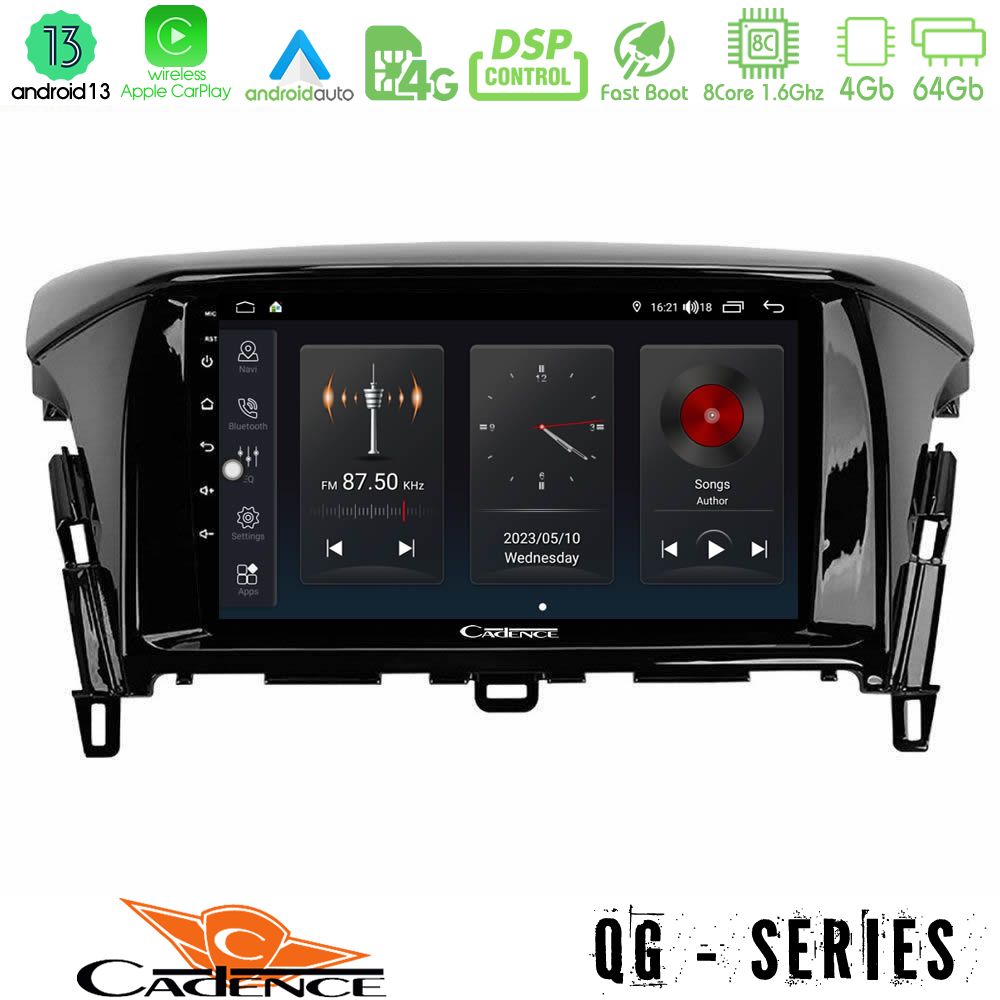 Cadence qg Series 8core Android13 4+64gb Mitsubishi Eclipse Cross Navigation Multimedia Tablet 9 u-qg-Mt2021