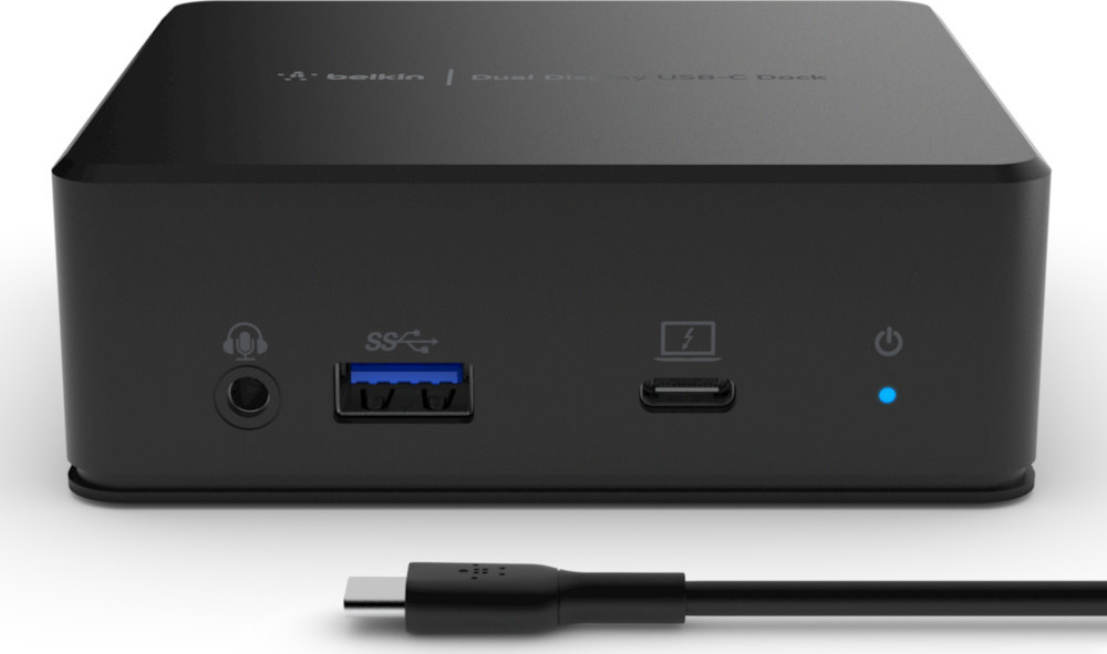 Belkin INC002vfBK USB-C Dual Display Docking Station