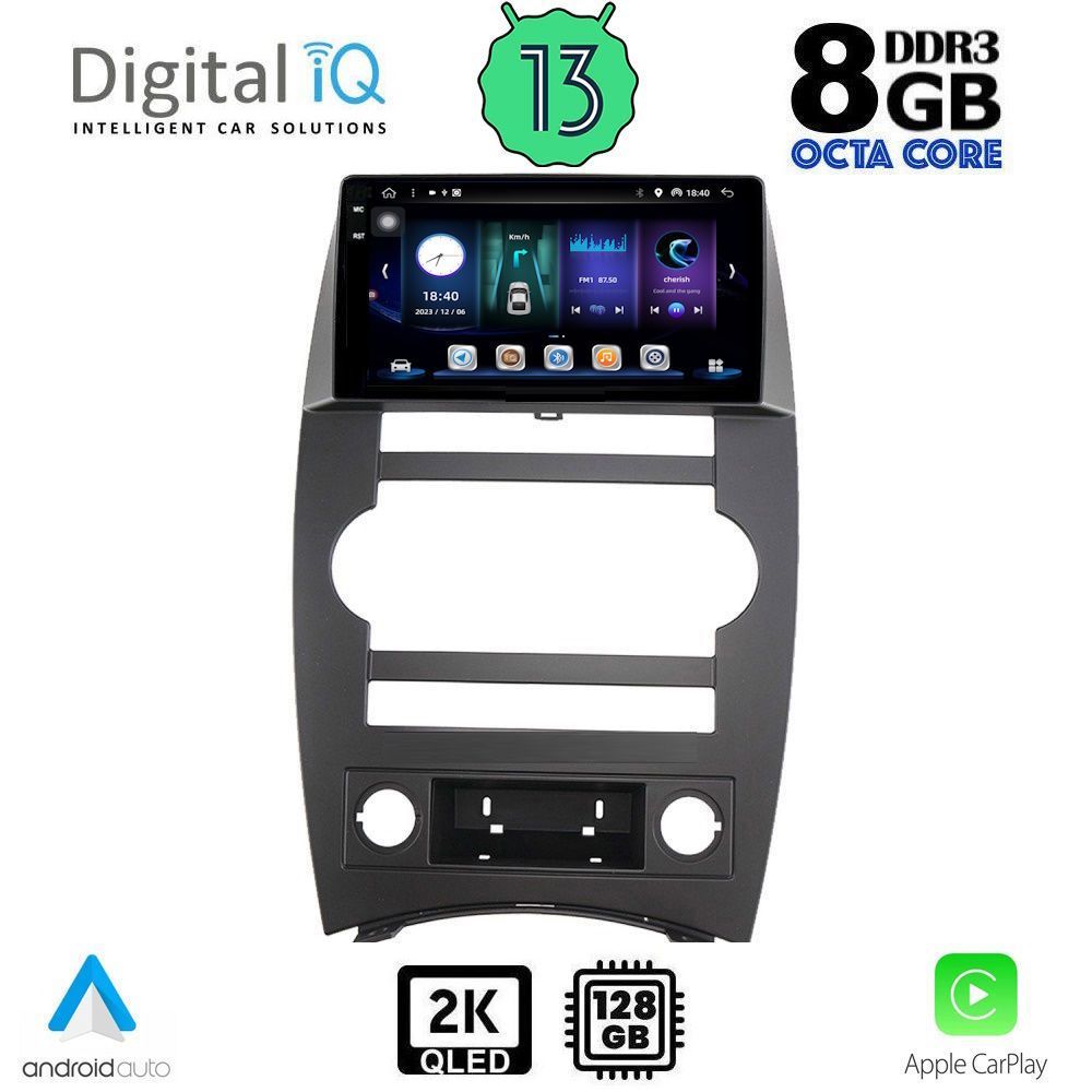 DIGITAL IQ BXD 11274_CPA (9inc) MULTIMEDIA TABLET for JEEP COMMANDER mod. 2007-2009