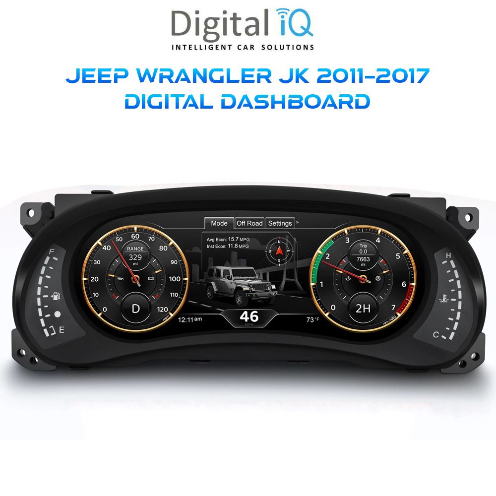 DIGITAL IQ DDD 295_IC (12.3in) JEEP WRANGLER JK mod. 2011-2017 DIGITAL DASHBOARD