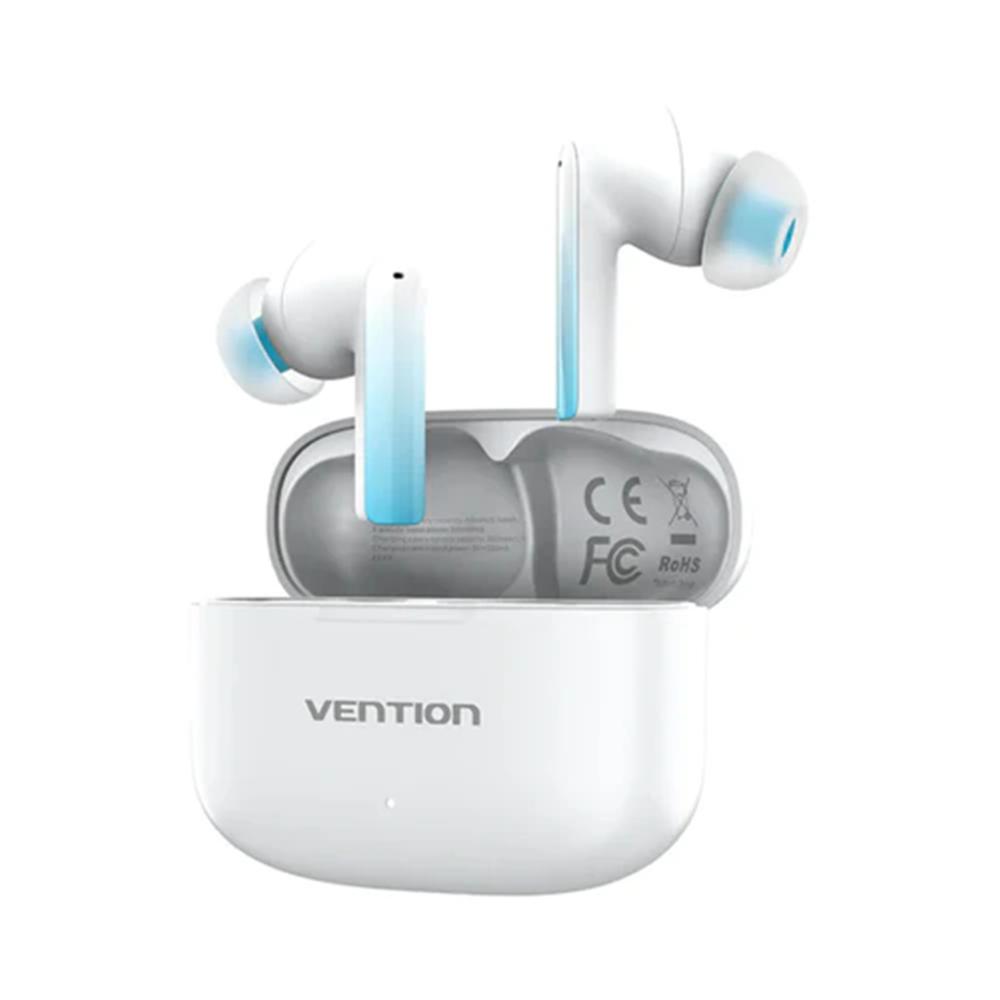 VENTION True Wireless ENC Bluetooth Earbuds Elf E04 White (NBIW0) (VENNBIW0)