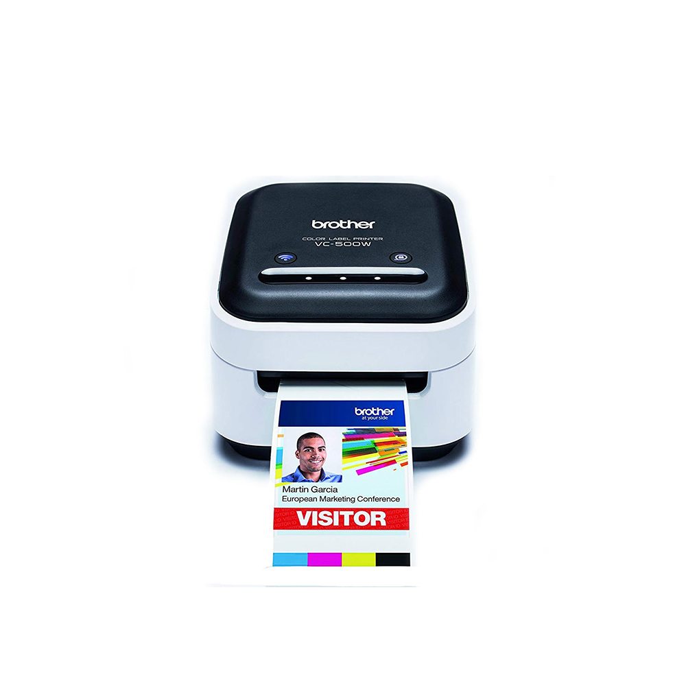 BROTHER VC-500W Full Color Label Printer (VC500W) (BROVC500W)