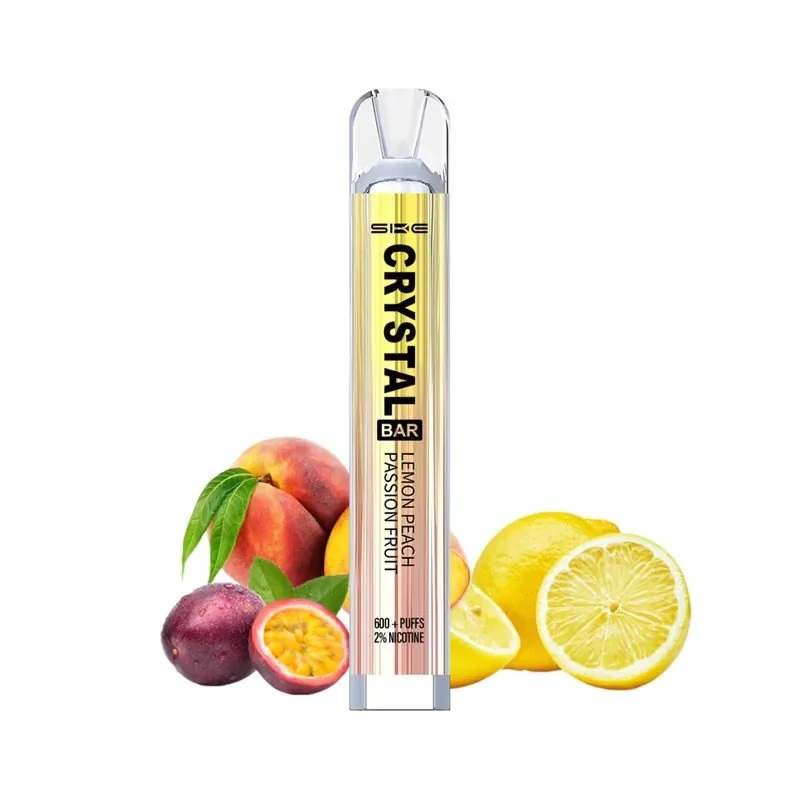 Crystal Bar Lemon Peach Passion Fruit 2ml 20mg