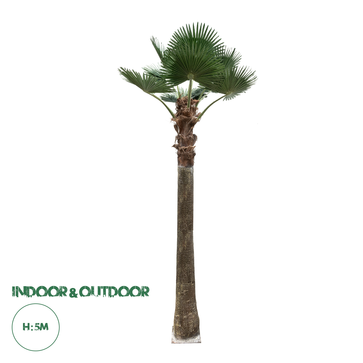 GloboStar® Artificial Garden PLANT PALM TREE 21056 Διακοσμητικό Δέντρο Φοίνικα Φ240 x Υ500cm