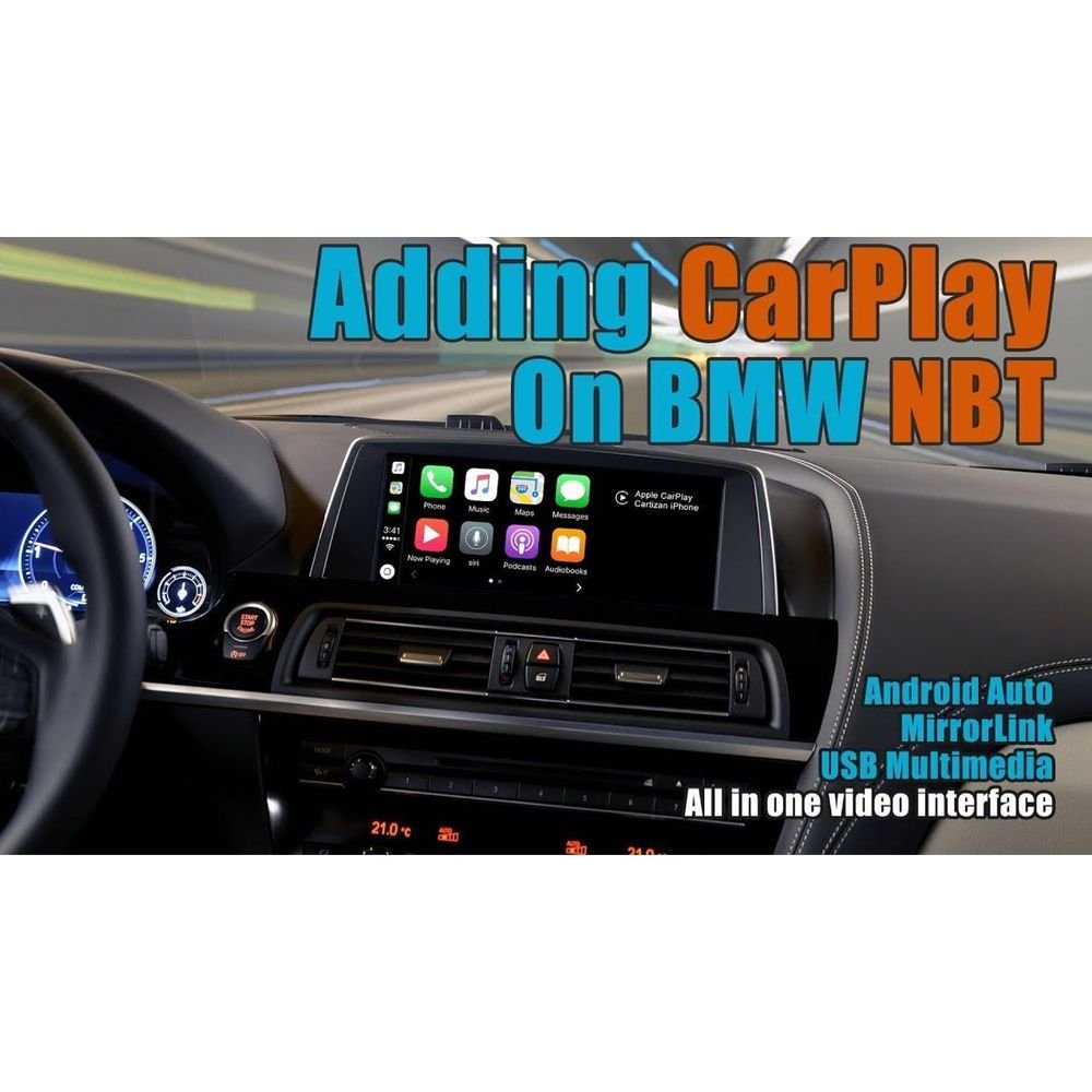 Bmw nbt-evo Wireless Carplay/android Auto Interface & Camera in i-C9bm9603s