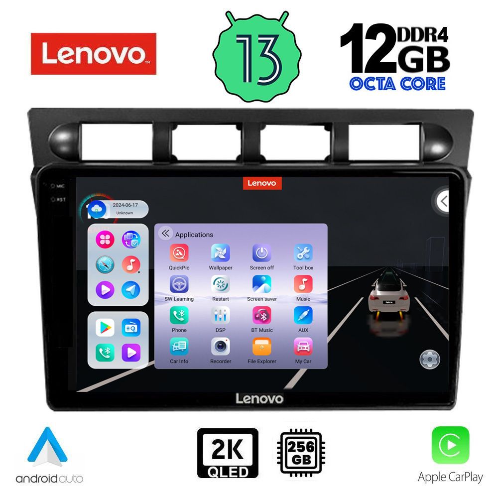 LENOVO SSZ 12306_CPA (9inc) MULTIMEDIA TABLET for KIA PICANTO mod. 2004-2008