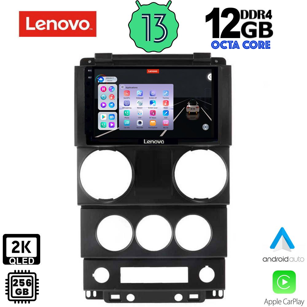 LENOVO SSZ 12292_CPA (9inc) MULTIMEDIA TABLET for JEEP WRANGLER mod. 2006-2011