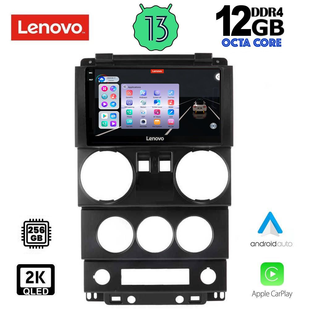 LENOVO SSZ 12293_CPA (9inc) MULTIMEDIA TABLET for JEEP WRANGLER mod. 2006-2011