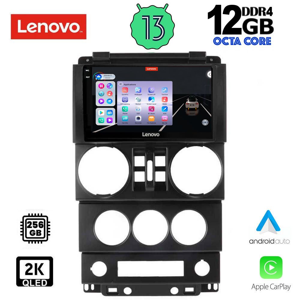 LENOVO SSZ 12294_CPA (9inc) MULTIMEDIA TABLET for JEEP WRANGLER mod. 2006-2011