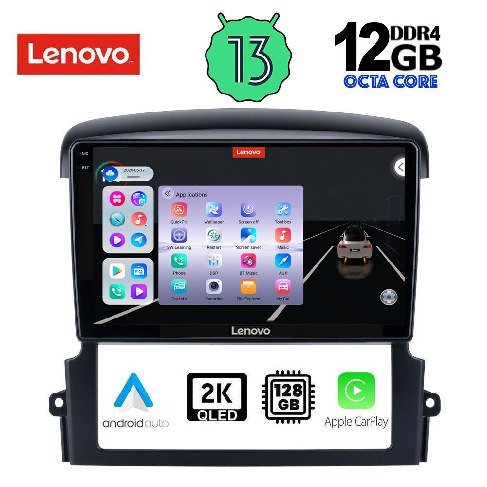 LENOVO SSZ 12317_CPA (9inc) MULTIMEDIA TABLET for KIA SORENTO mod. 2006-2009