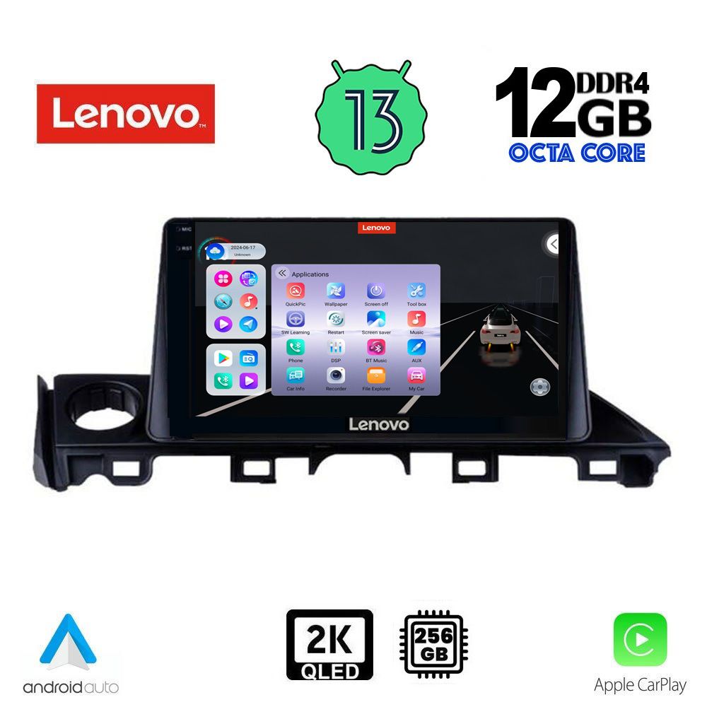 LENOVO SSZ 12379_CPA (9inc) MULTIMEDIA TABLET for MAZDA 6 mod. 2017-2020