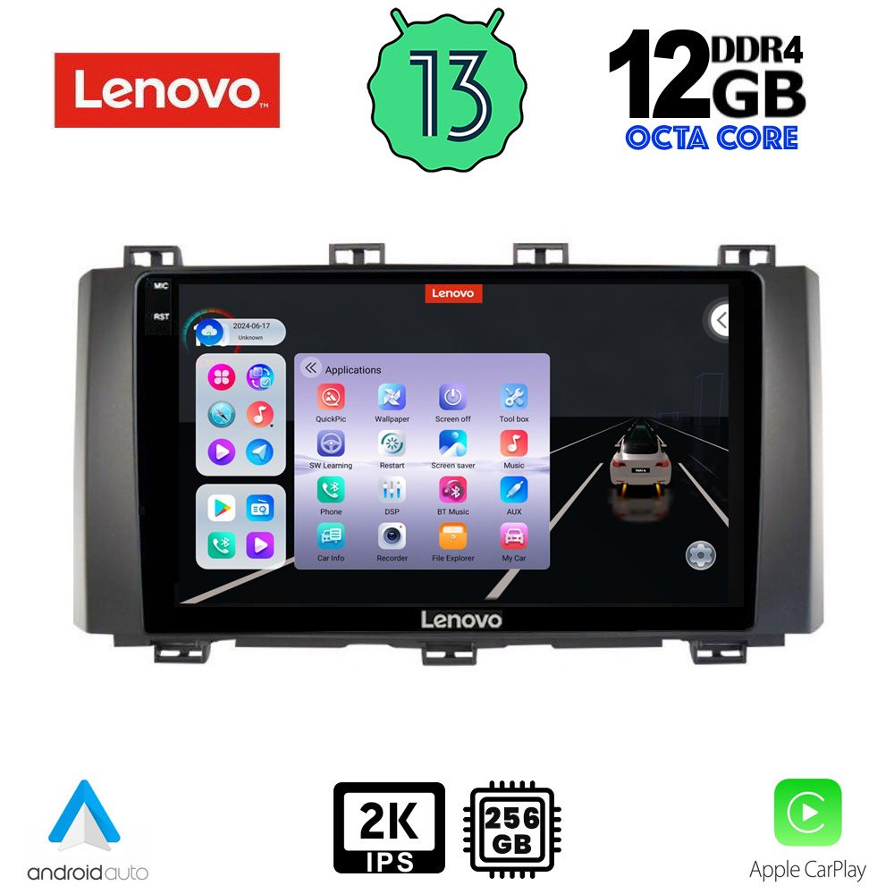 LENOVO SSZ 12568_CPA (9inc) MULTIMEDIA TABLET for SEAT ATECA mod. 2017>